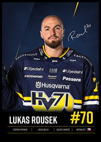 Lukas Rousek #70 HV71 2026/2027-6