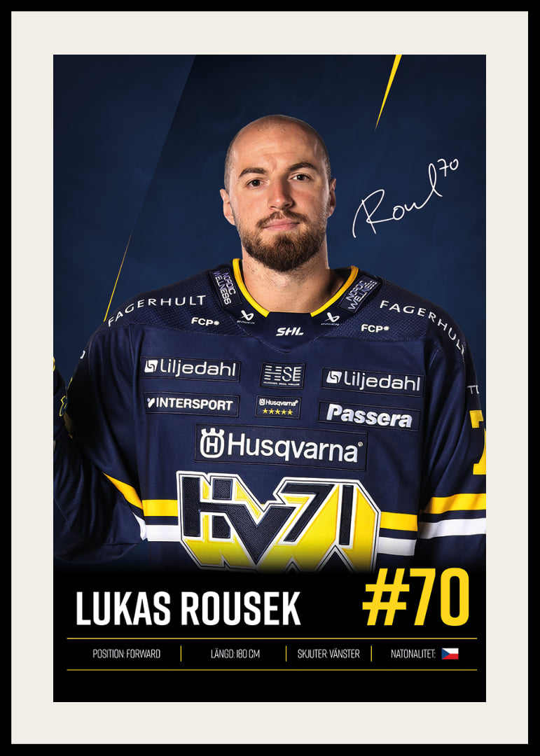 Lukas Rousek #70 HV71 2026/2027-12