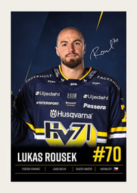 Lukas Rousek #70 HV71 2026/2027-3