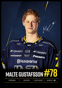 Malte Gustafsson #78 HV71 2026/2027-6