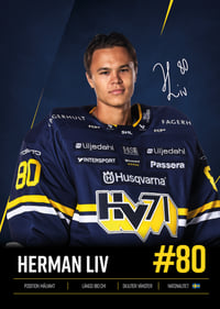 Herman Liv #80 HV71 2026/2027-7