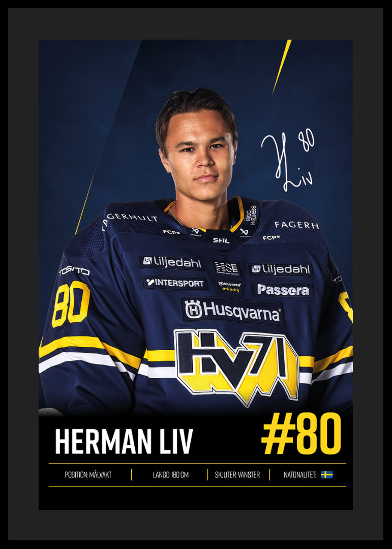 Herman Liv #80 HV71 2026/2027-12