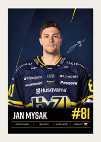 Jan Mysak #81 HV71 2026/2027-3