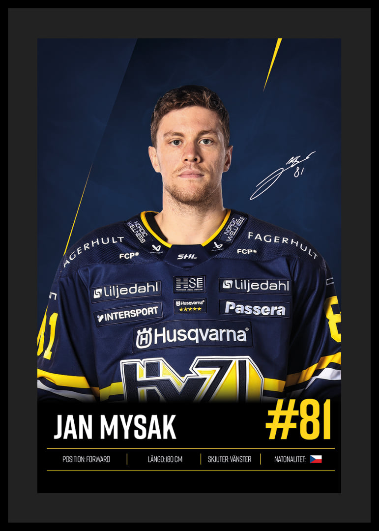 Jan Mysak #81 HV71 2026/2027-12