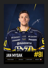 Jan Mysak #81 HV71 2026/2027-5