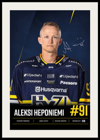 Aleksi Heponiemi #91 HV71 2026/2027-2