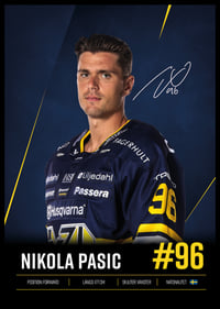 Nikola Pasic #96 HV71 2026/2027-6