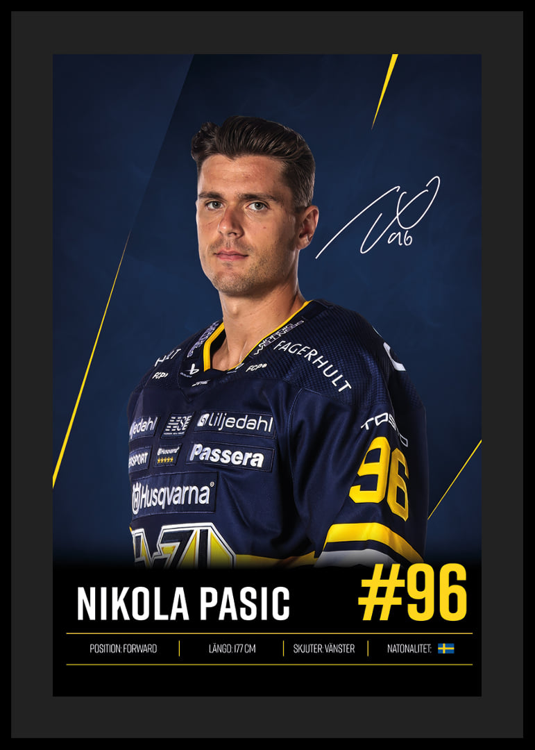 Nikola Pasic #96 HV71 2026/2027-12