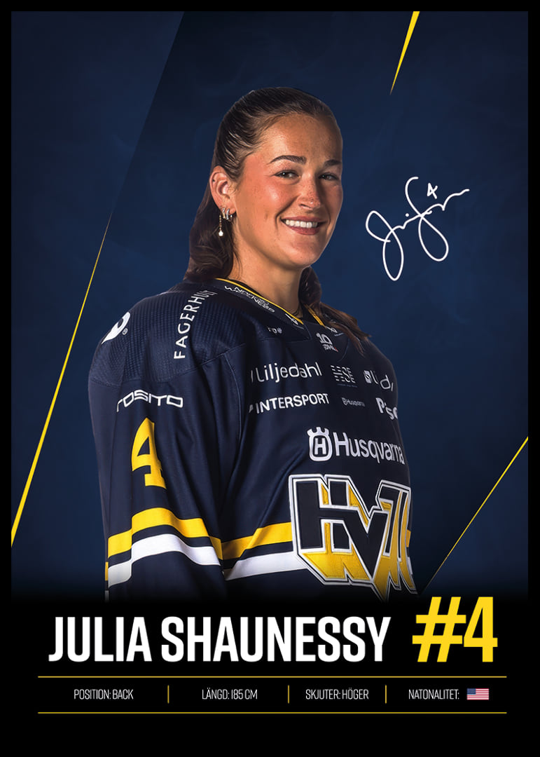 Julia Shaunessy #4 HV71 2026/2027-12