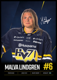 Malva Lindgren #6 HV71 2026/2027-6