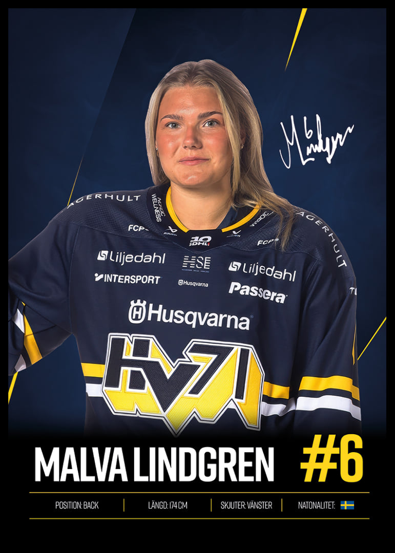 Malva Lindgren #6 HV71 2026/2027-12
