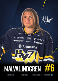 Malva Lindgren #6 HV71 2026/2027-7