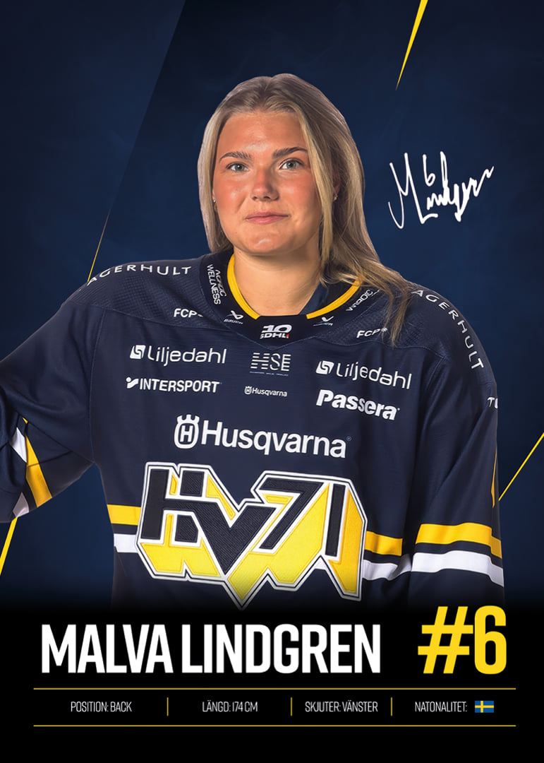 Malva Lindgren #6 HV71 2026/2027-12