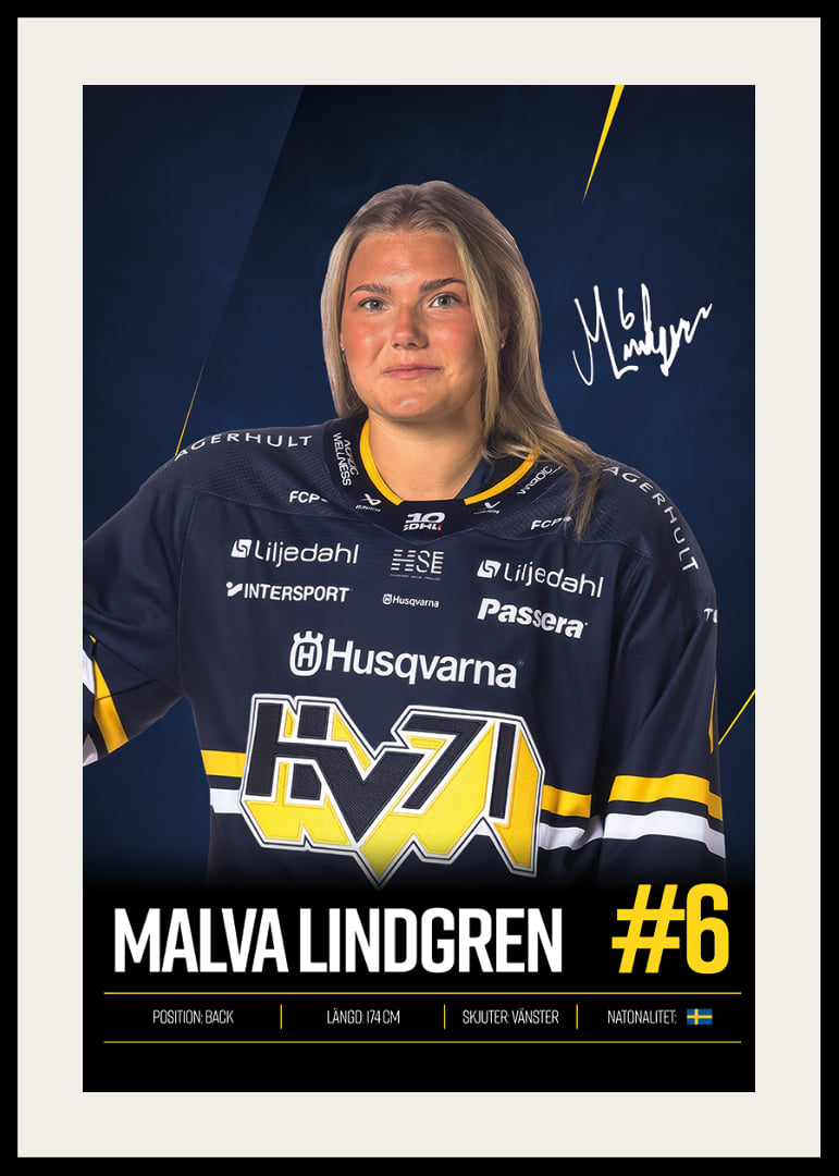 Malva Lindgren #6 HV71 2026/2027-12