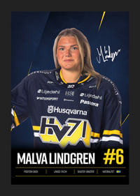 Malva Lindgren #6 HV71 2026/2027-5