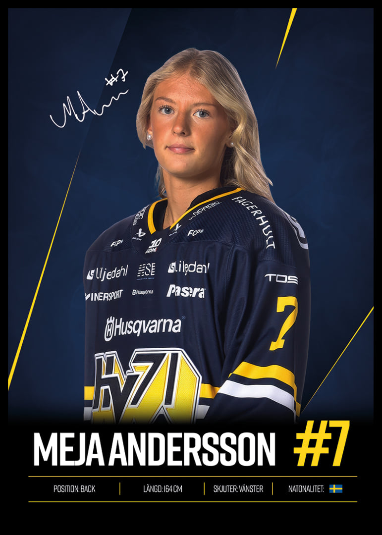 Meja Andersson #7 HV71 2026/2027-12