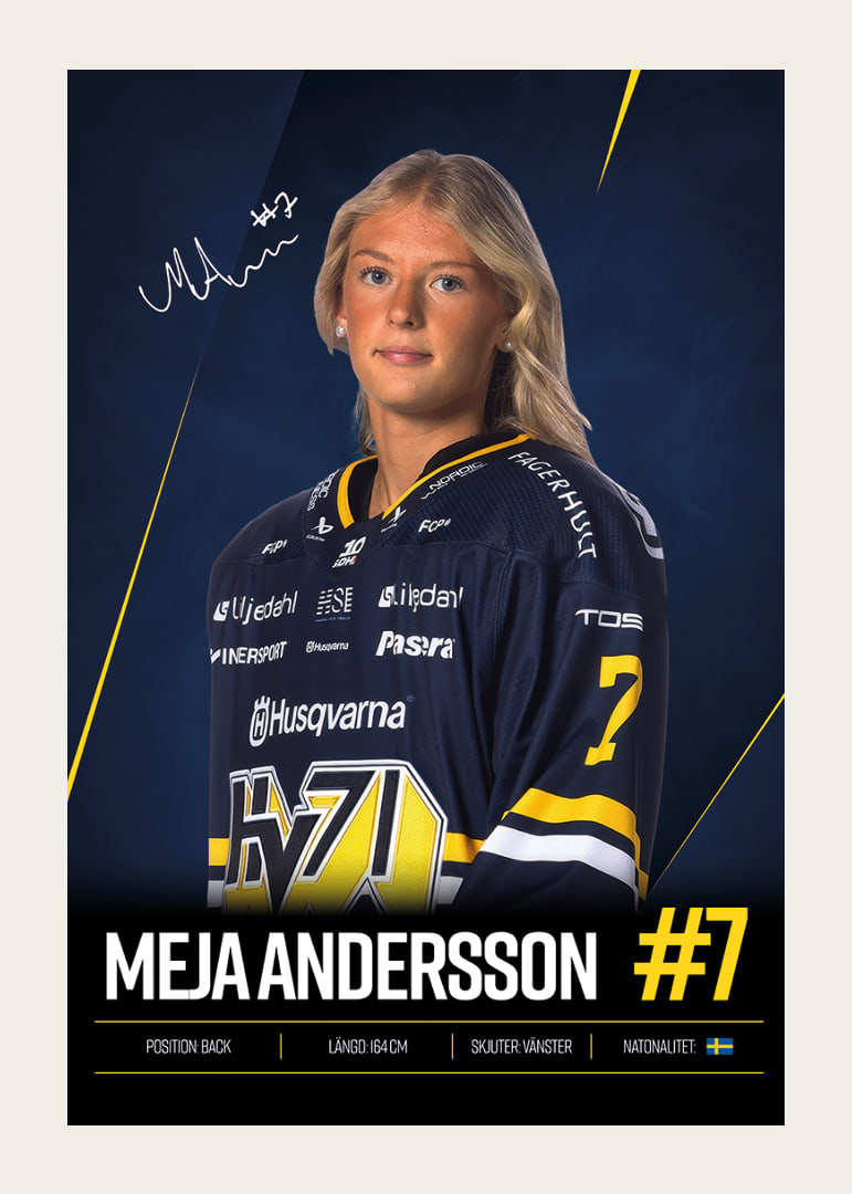 Meja Andersson #7 HV71 2026/2027-12