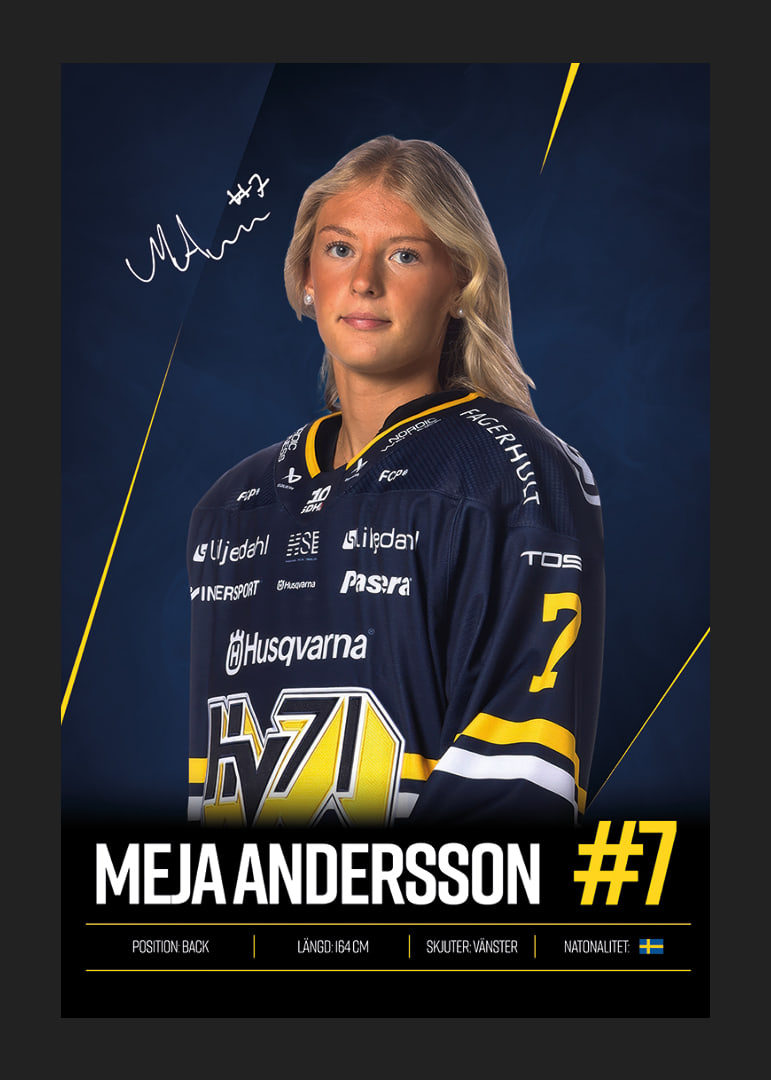 Meja Andersson #7 HV71 2026/2027-12