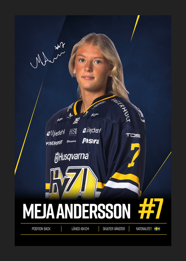 Meja Andersson #7 HV71 2026/2027-12
