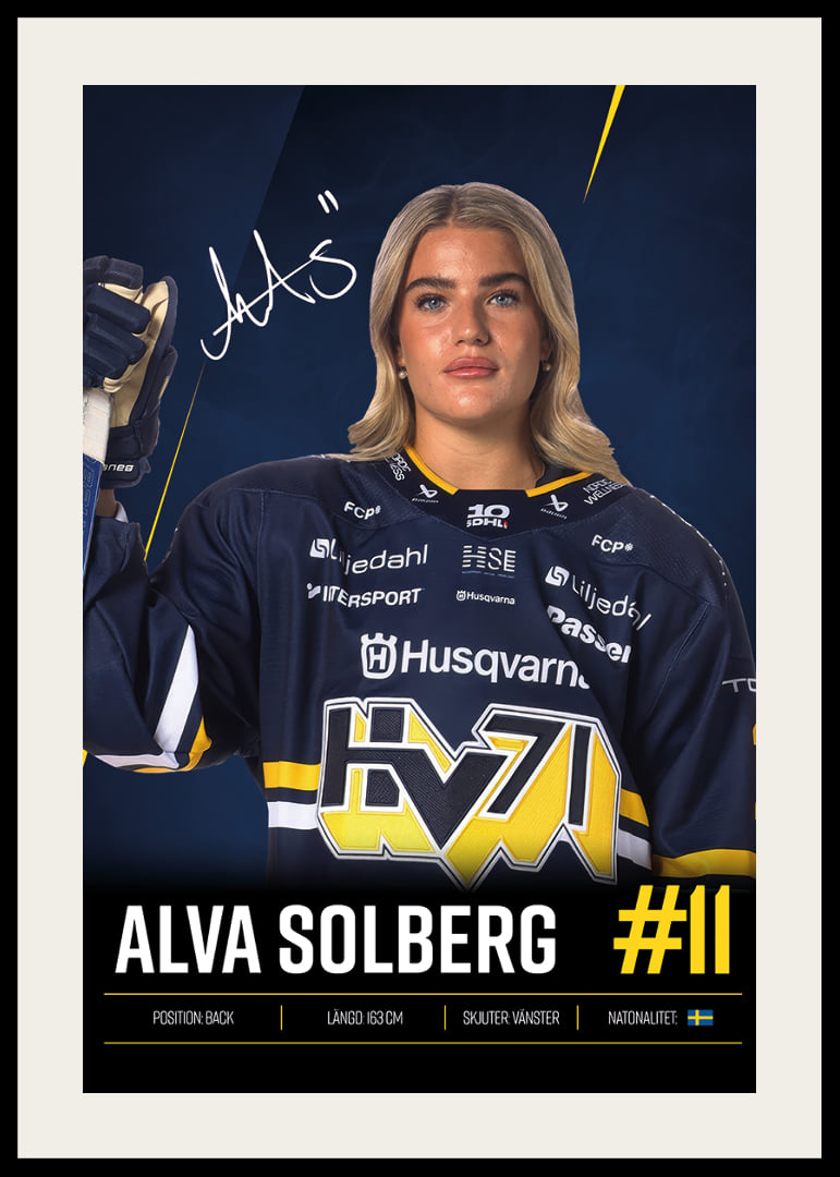 Alva Solberg #11 HV71 2026/2027-12