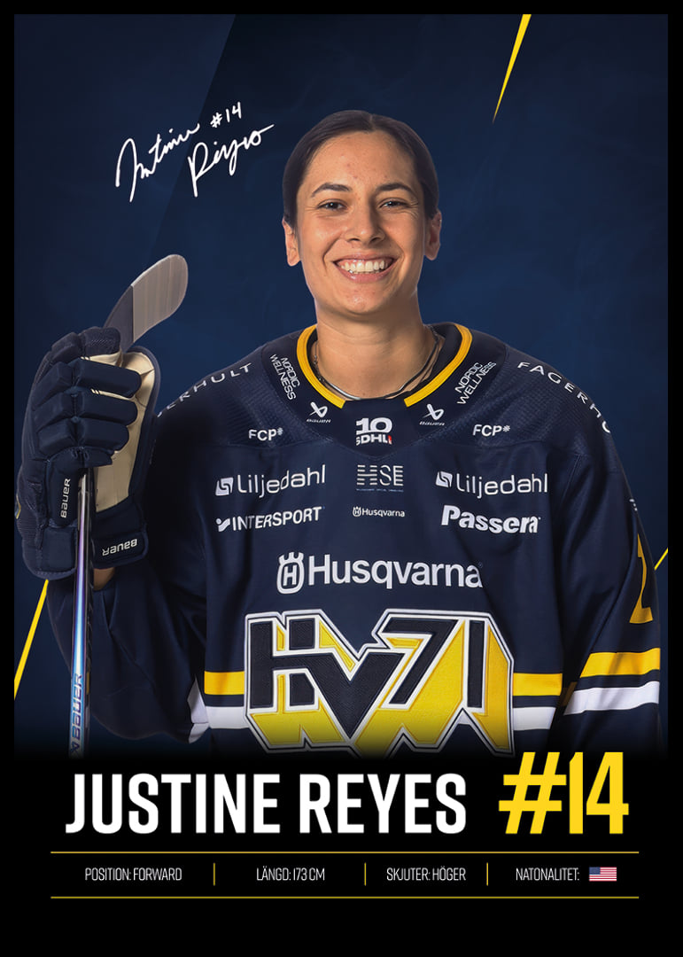 Justine Reyes #14 HV71 2026/2027-12