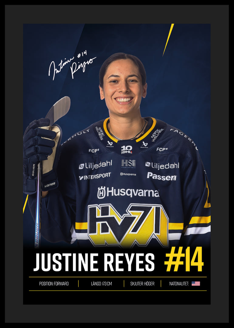 Justine Reyes #14 HV71 2026/2027-12