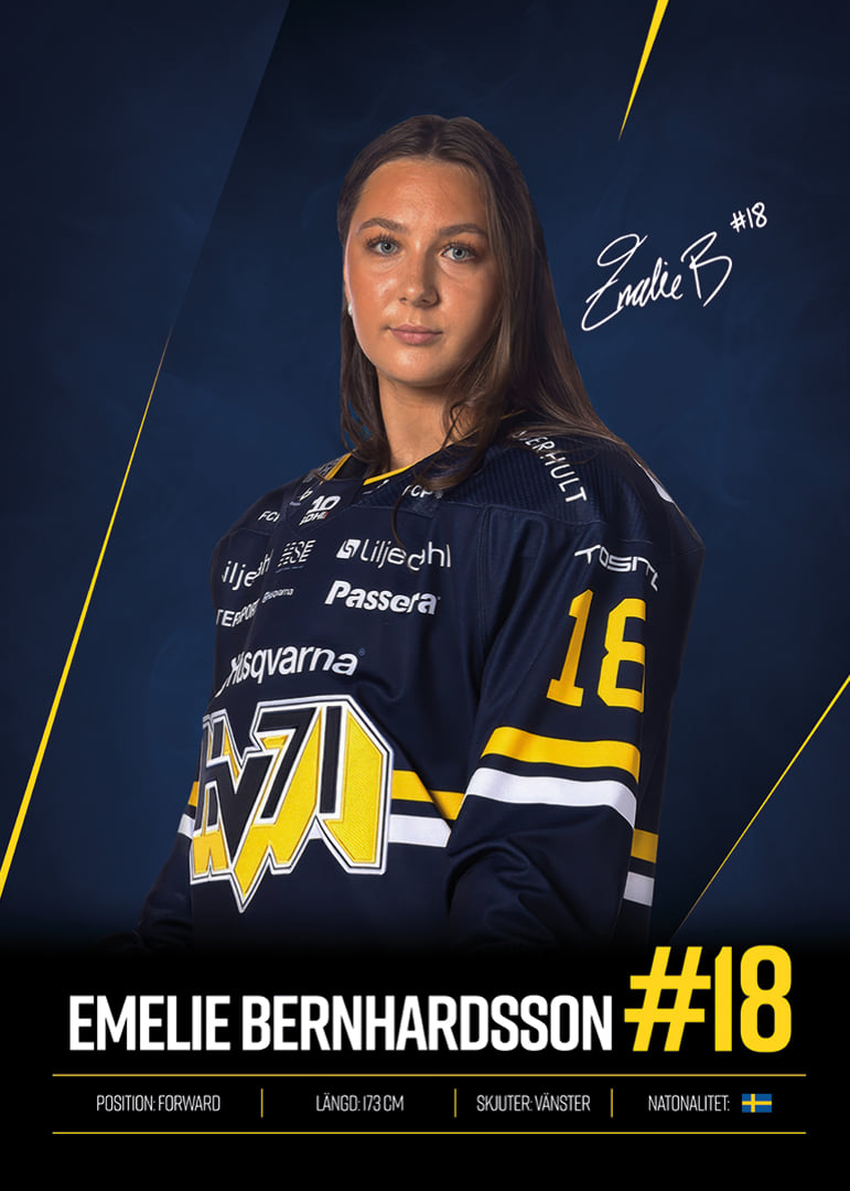 Emelie Bernhardsson #18 HV71 2026/2027-12