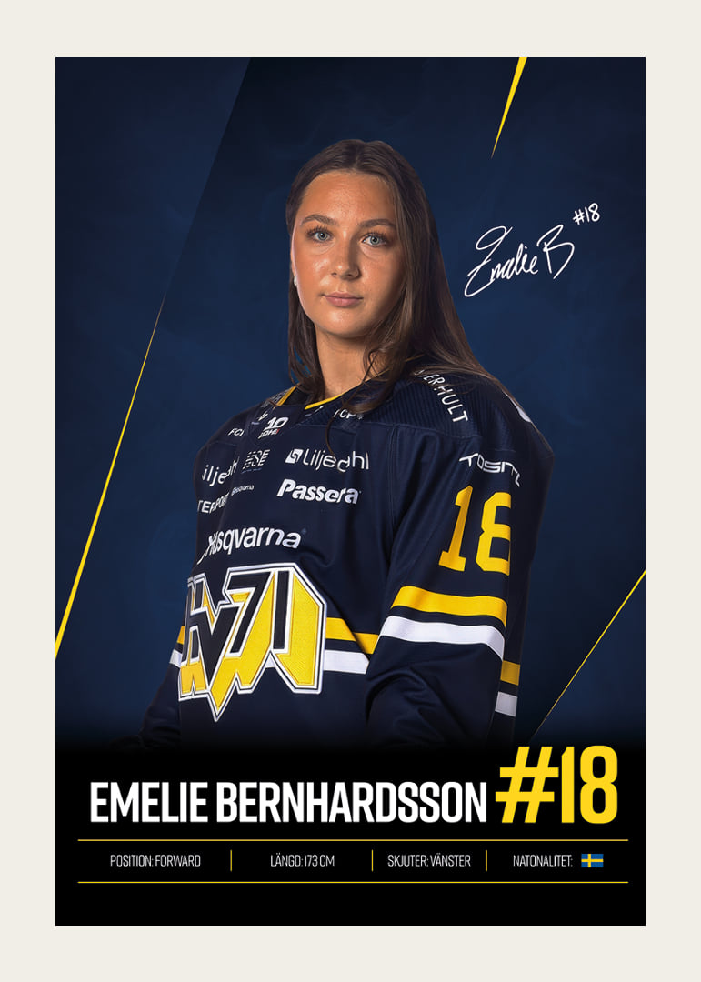 Emelie Bernhardsson #18 HV71 2026/2027-12