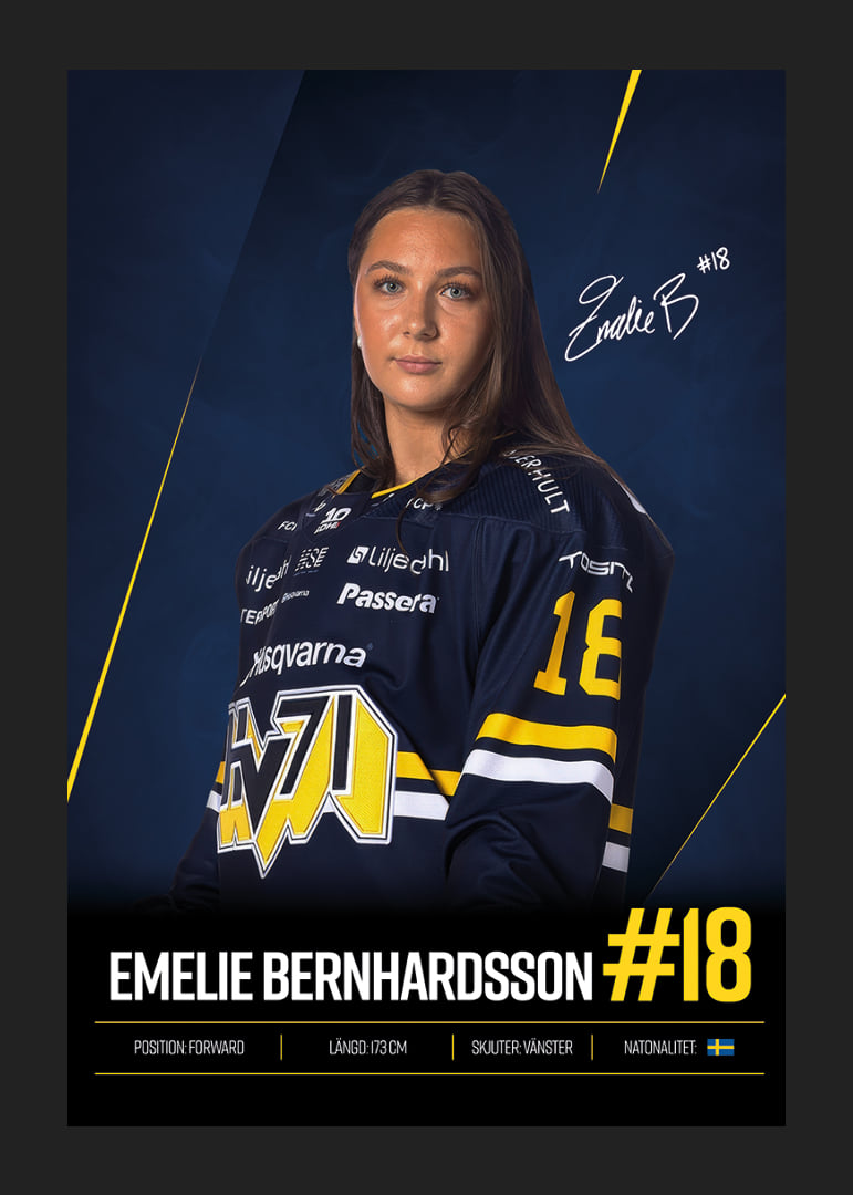 Emelie Bernhardsson #18 HV71 2026/2027-12