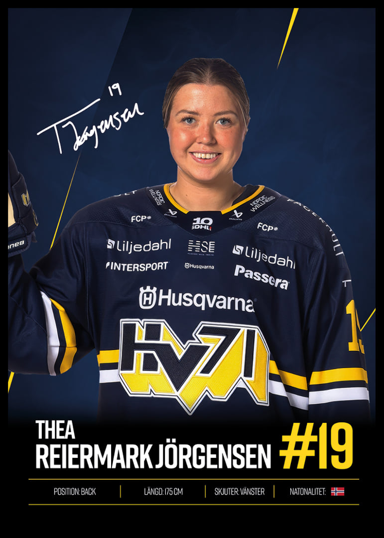 Thea Jørgensen #19 HV71 2026/2027-12