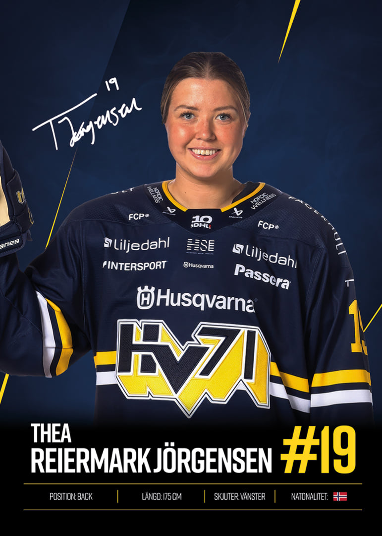 Thea Jørgensen #19 HV71 2026/2027-12