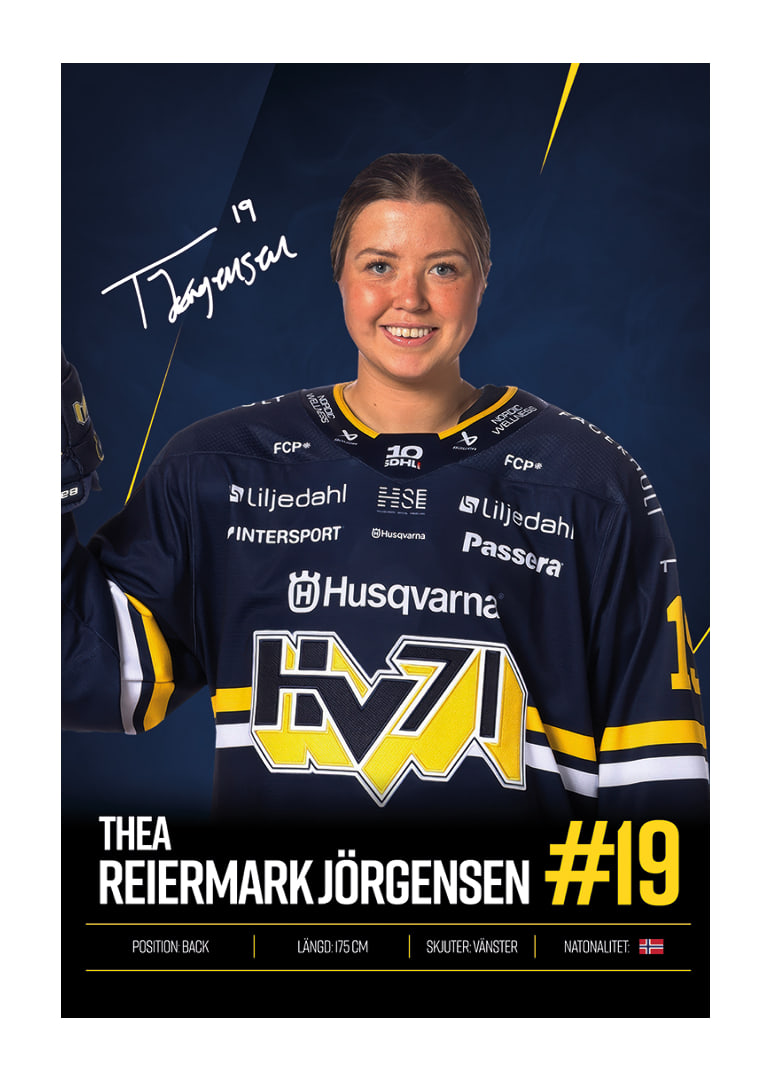 Thea Jørgensen #19 HV71 2026/2027-12