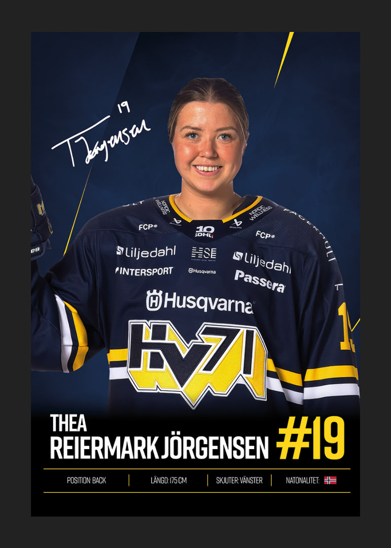 Thea Jørgensen #19 HV71 2026/2027-12