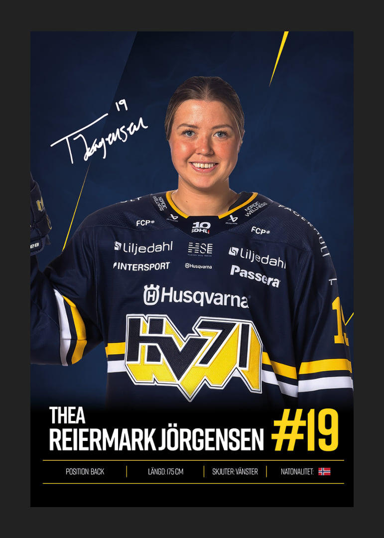Thea Jørgensen #19 HV71 2026/2027-12
