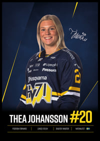 Thea Johansson #20 HV71 2026/2027-6