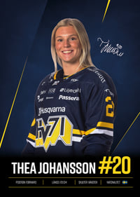 Thea Johansson #20 HV71 2026/2027-7