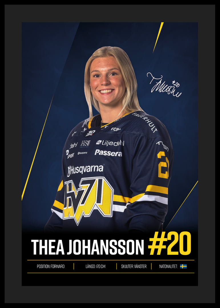 Thea Johansson #20 HV71 2026/2027-12