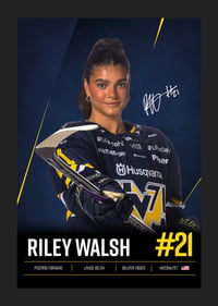 Riley Walsh #21 HV71 2026/2027-5