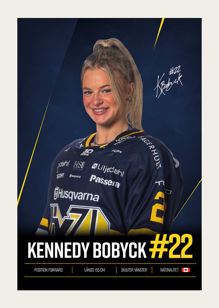 Kennedy Bobyck #22 HV71 2026/2027-12