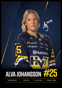 Alva Johansson #25 HV71 2026/2027-6