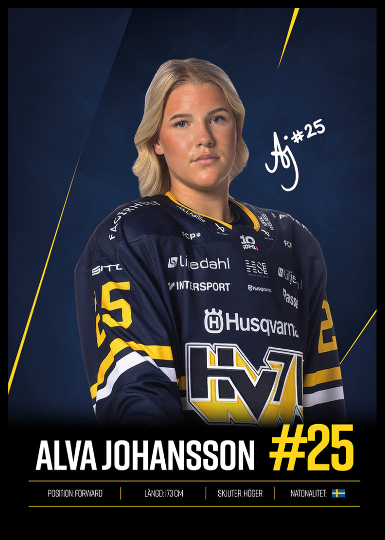 Alva Johansson #25 HV71 2026/2027-12