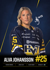 Alva Johansson #25 HV71 2026/2027-7