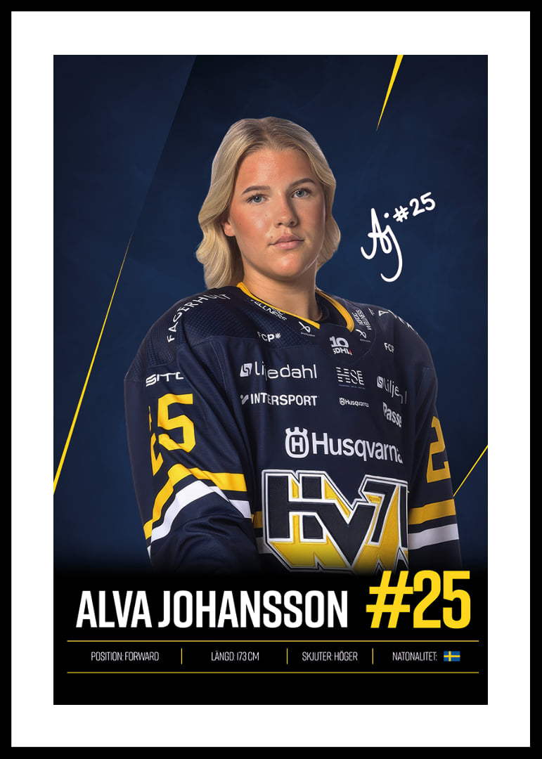 Alva Johansson #25 HV71 2026/2027-12