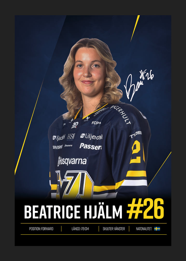 Beatrice Hjälm #26 HV71 2026/2027-12