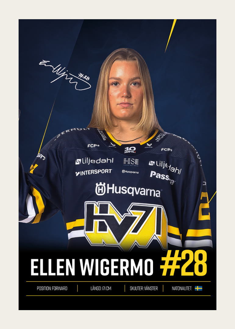 Ellen Wigermo #28 HV71 2026/2027-12