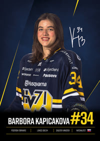 Barbora Kapicakova #34 HV71 2026/2027-7