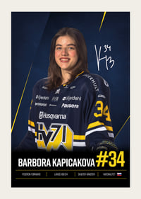 Barbora Kapicakova #34 HV71 2026/2027-3