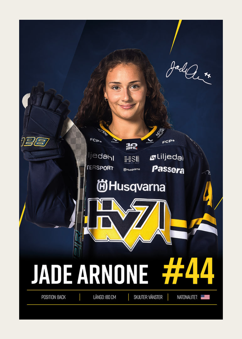 Jade Arnone #44 HV71 2026/2027-12