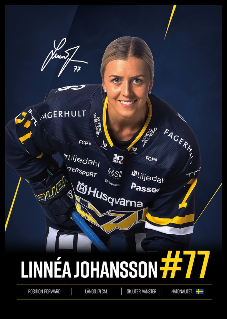 Linnea Johansson #77 HV71 2026/2027-12