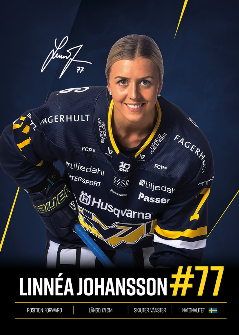 Linnea Johansson #77 HV71 2026/2027-12
